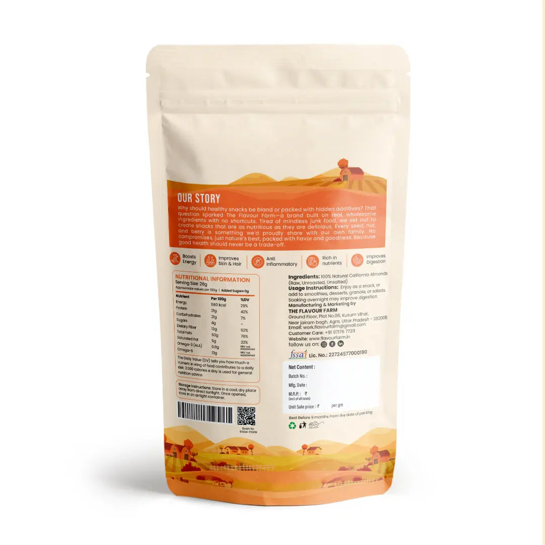 Premium California Almonds | Natural Plant Protein & Vitamin E Powerhouse Product vendor