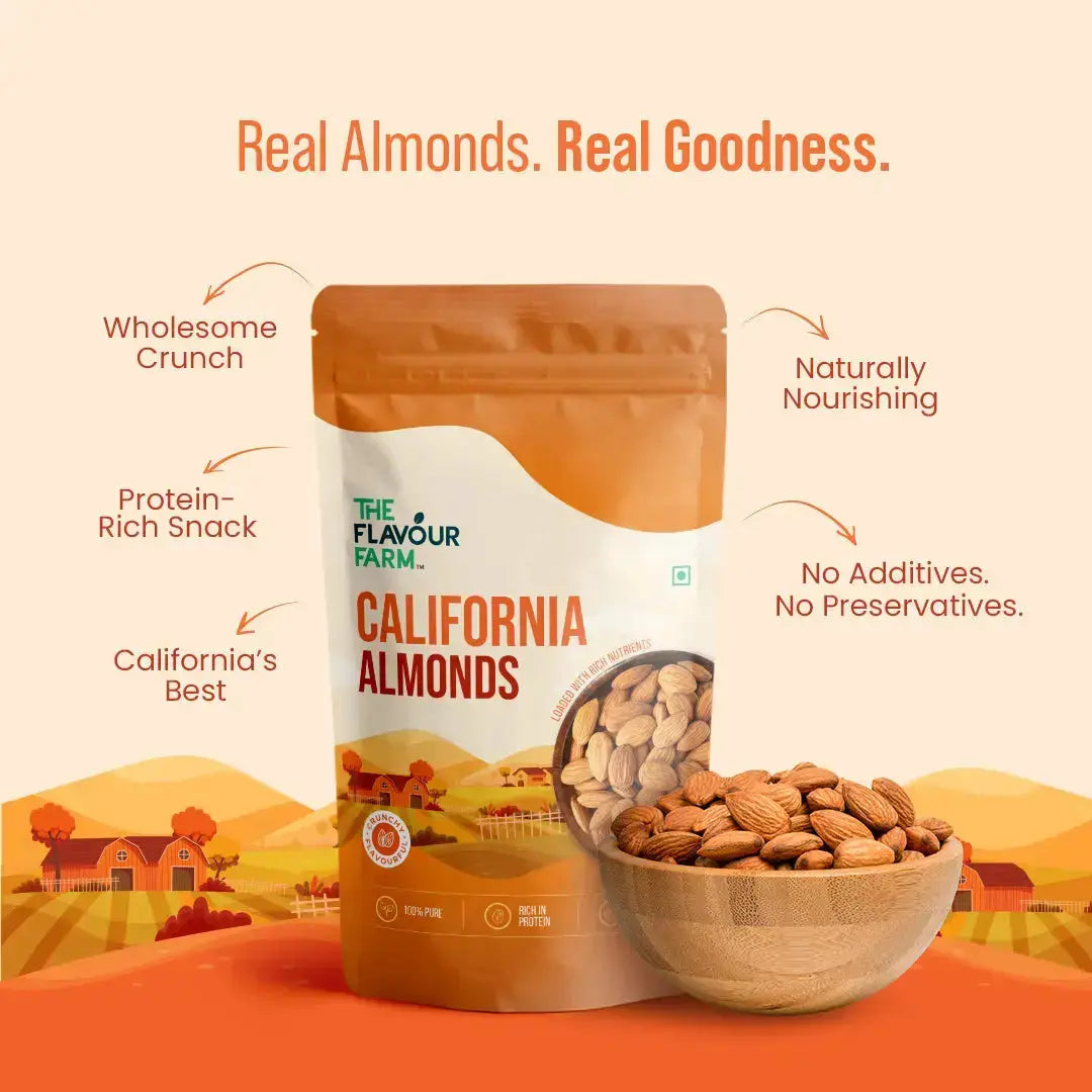Premium California Almonds | Natural Plant Protein & Vitamin E Powerhouse Product vendor